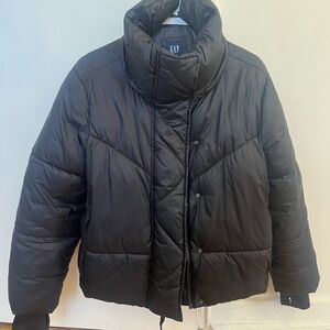 GAP Black Puffer Jacket